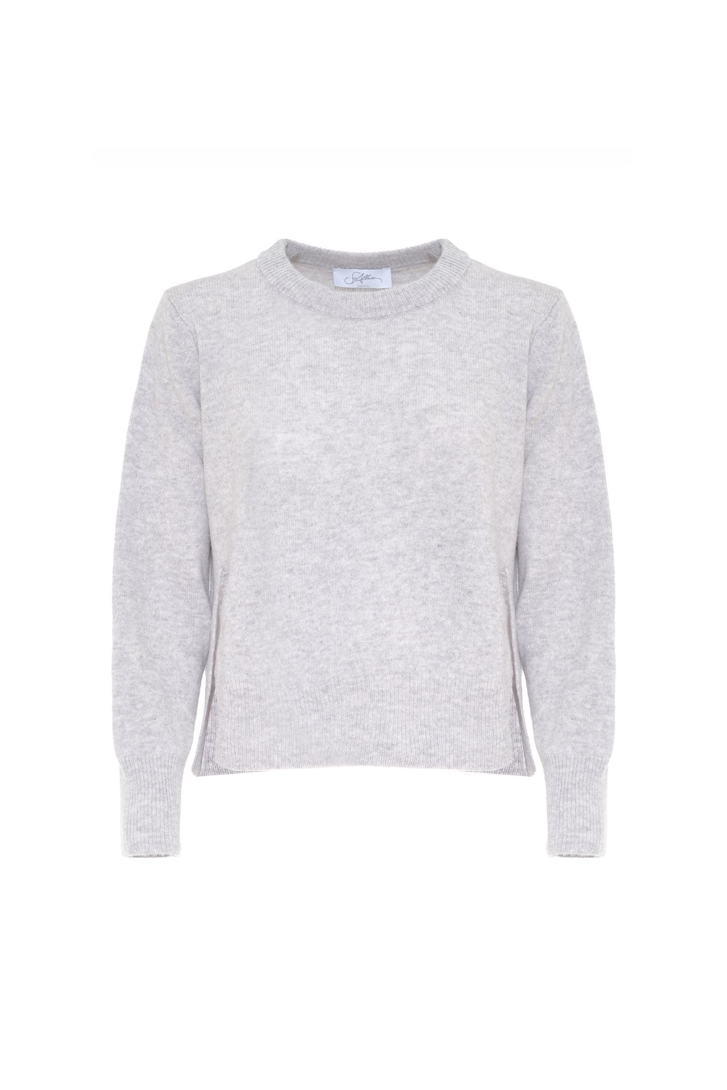 MAGLIA CON SPACCO IN LANA MERINO - immagine 6