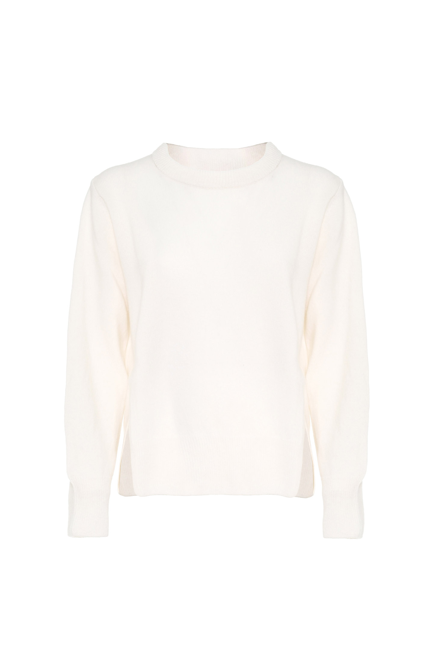 MAGLIA CON SPACCO IN LANA MERINO - immagine 7