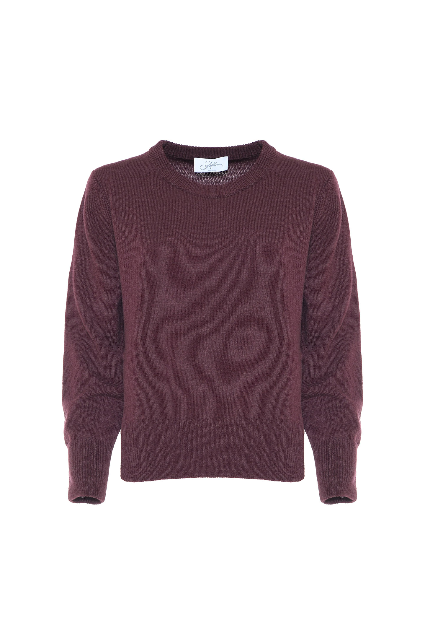 MAGLIA CON SPACCO IN LANA MERINO