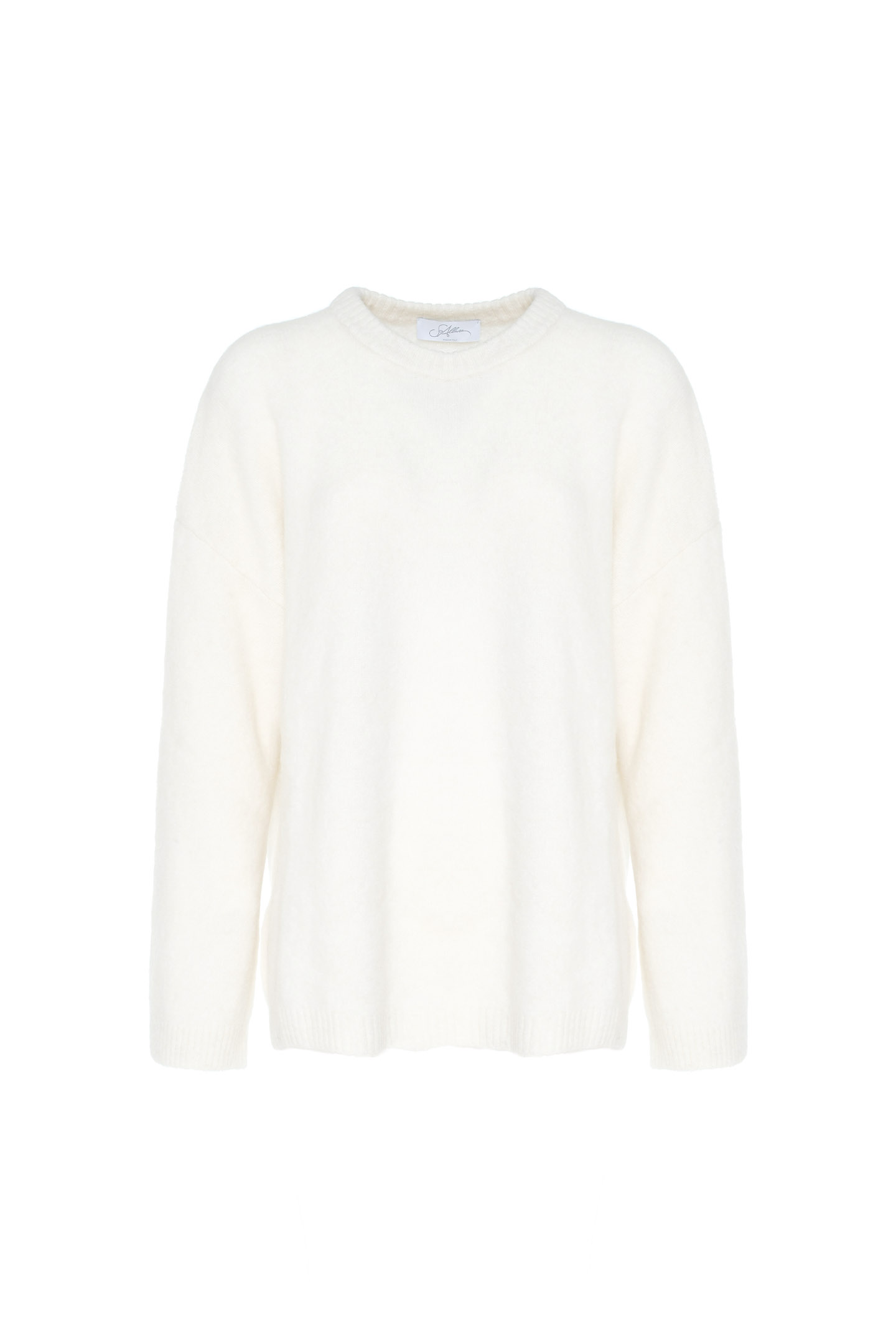 MAGLIA BOXY IN MISTO ALPACA - immagine 3