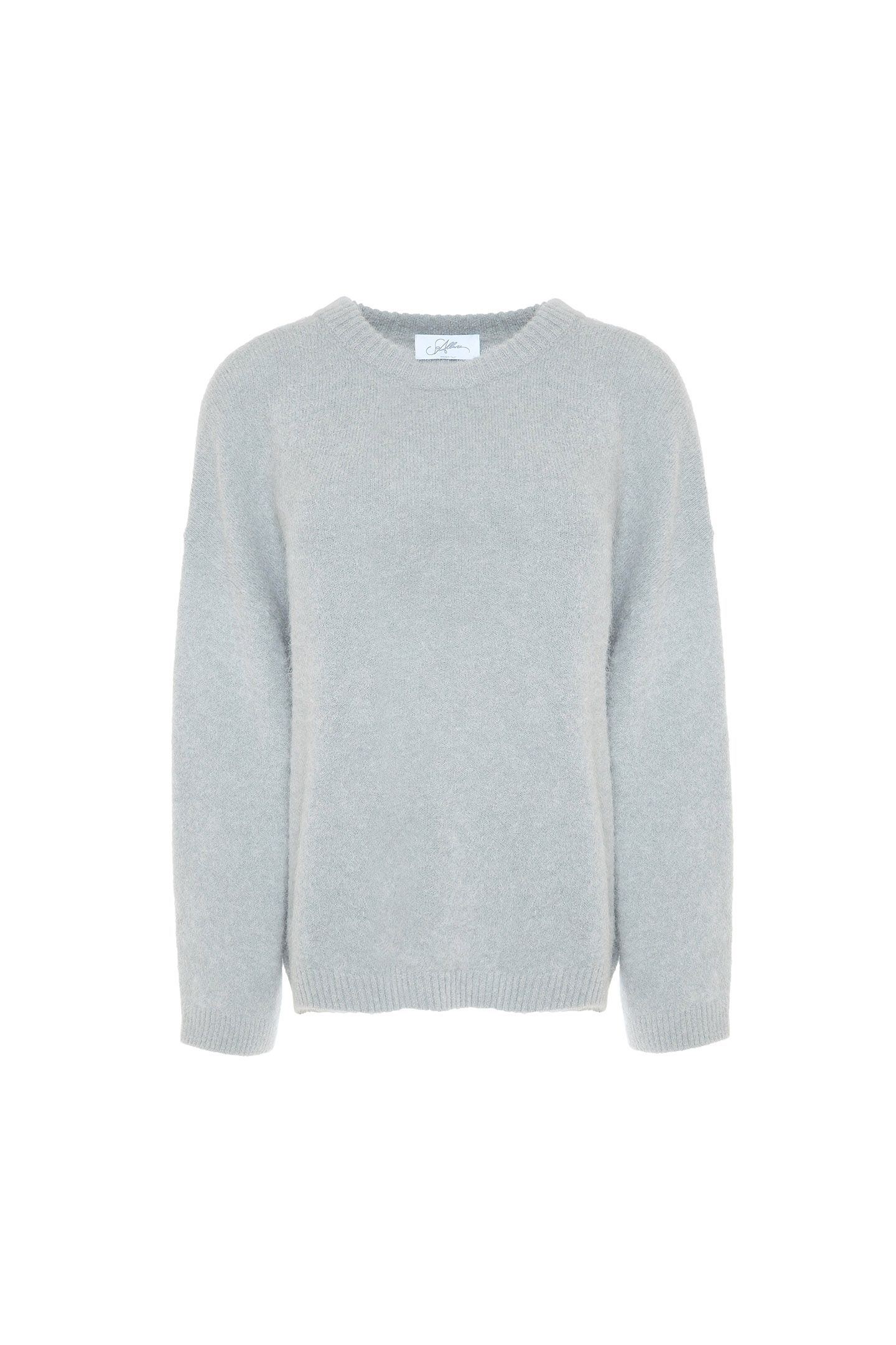 MAGLIA BOXY IN MISTO ALPACA