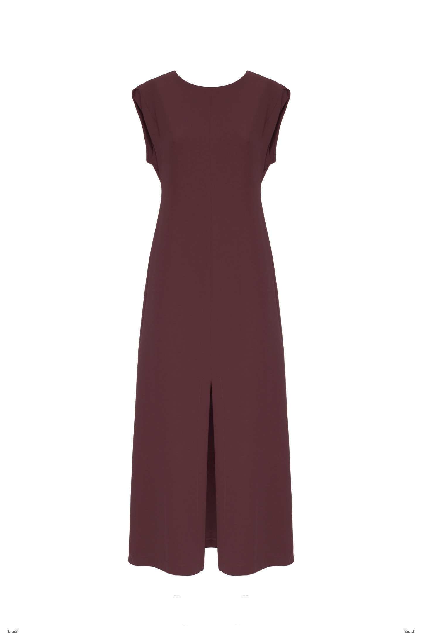 ABITO CON SPACCO IN CREPE - immagine 3