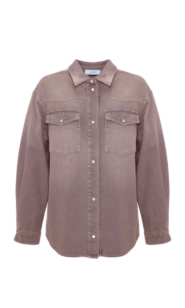 CAMICIA IN DENIM DELAVÉ