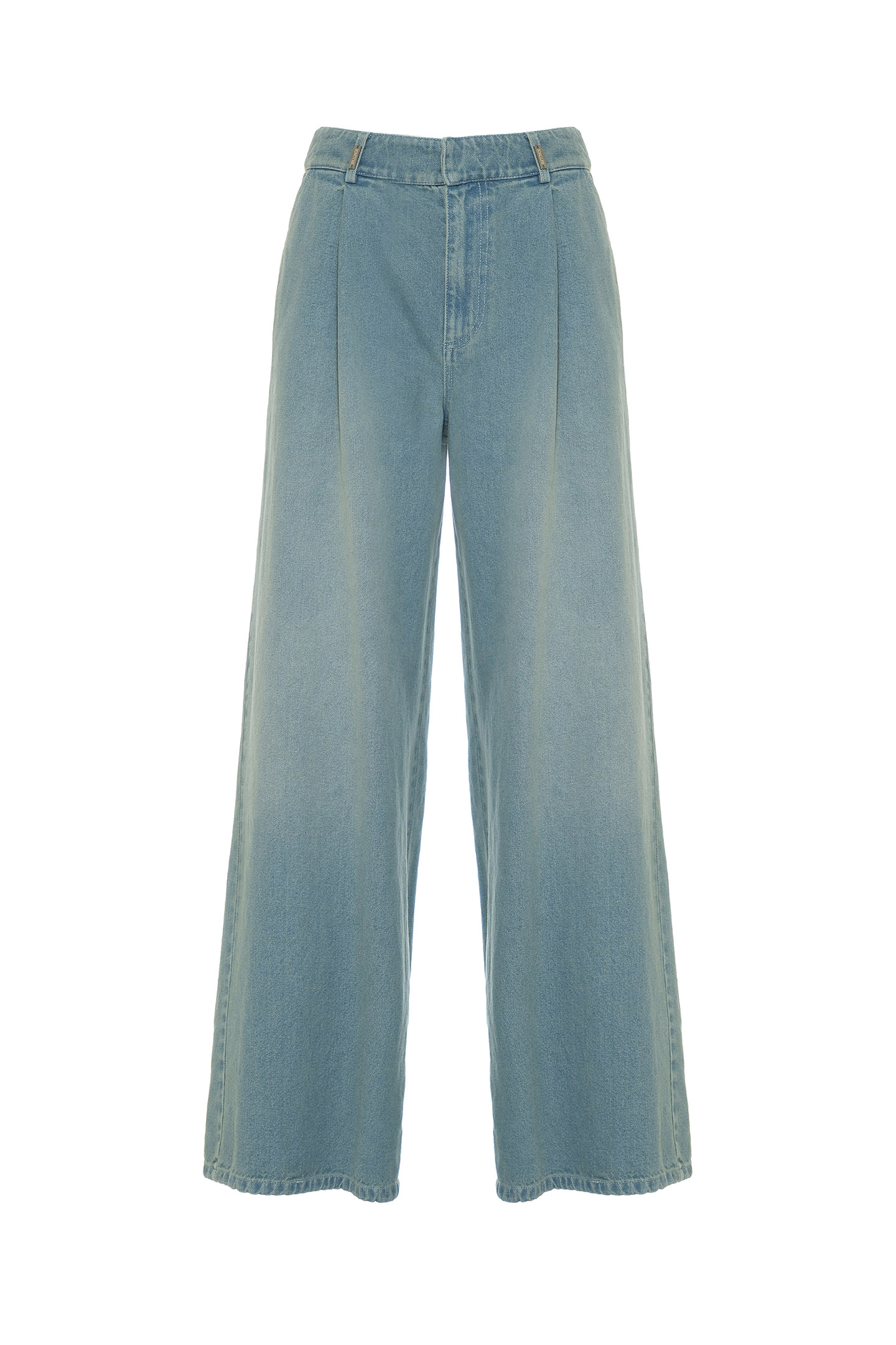 JEANS PALAZZO CON ELASTICO DELAVÉ - immagine 5
