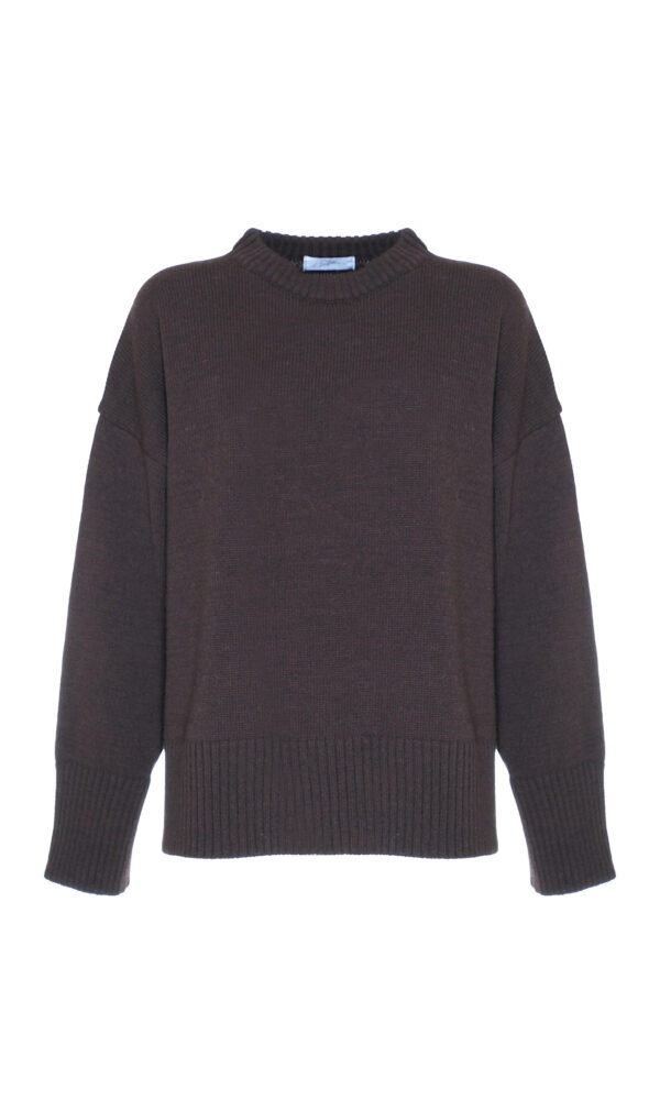 PULLOVER BOXY MISTO LANA