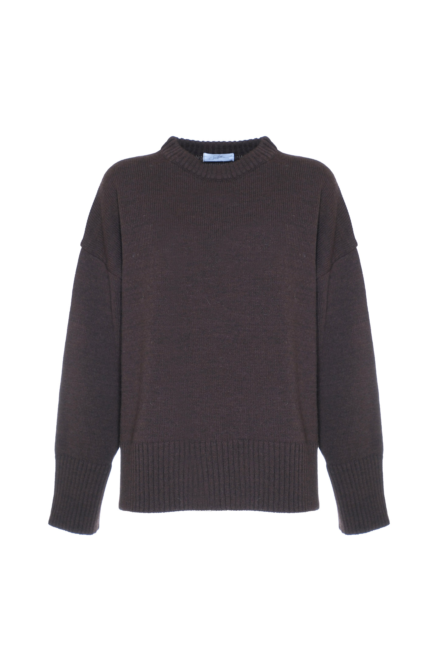 PULLOVER BOXY MISTO LANA