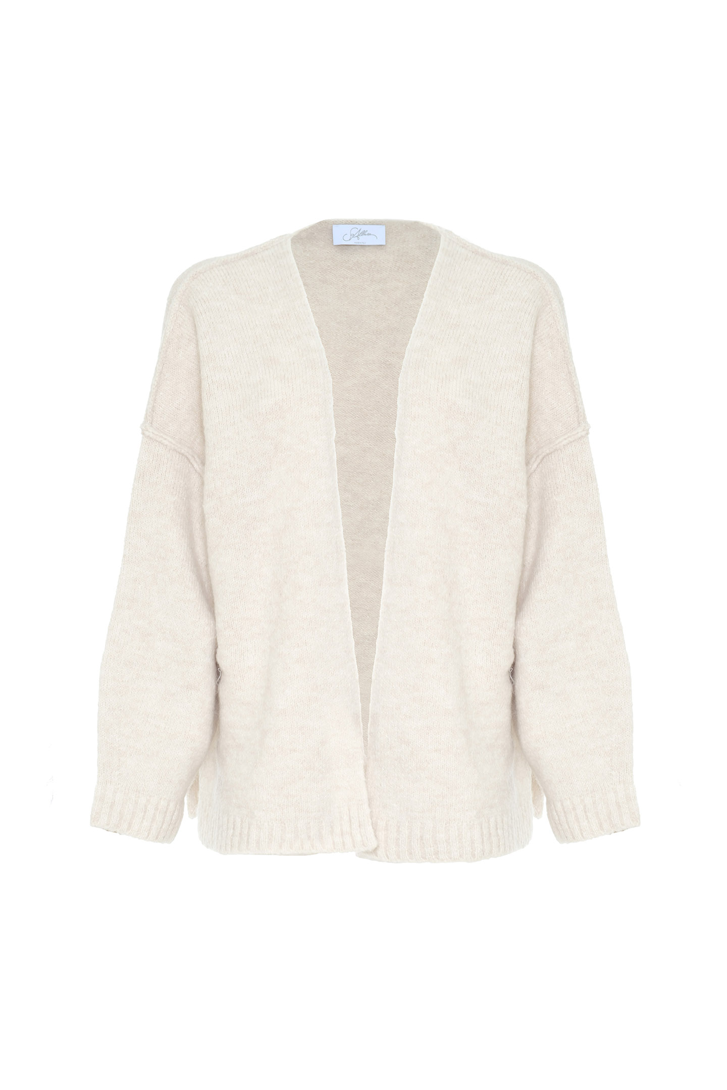 CARDIGAN BOXY IN MISTO LANA - immagine 4