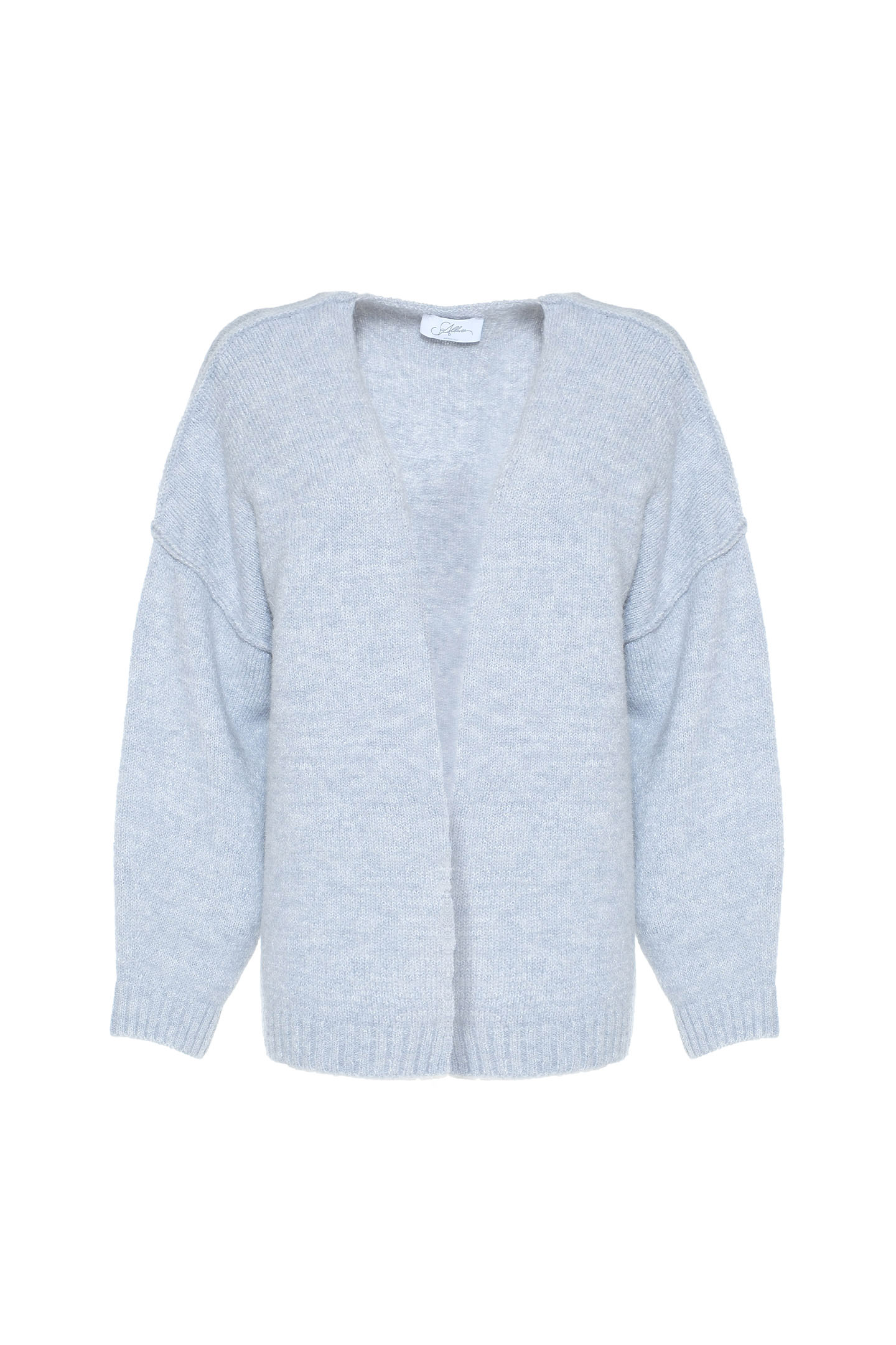 CARDIGAN BOXY IN MISTO LANA