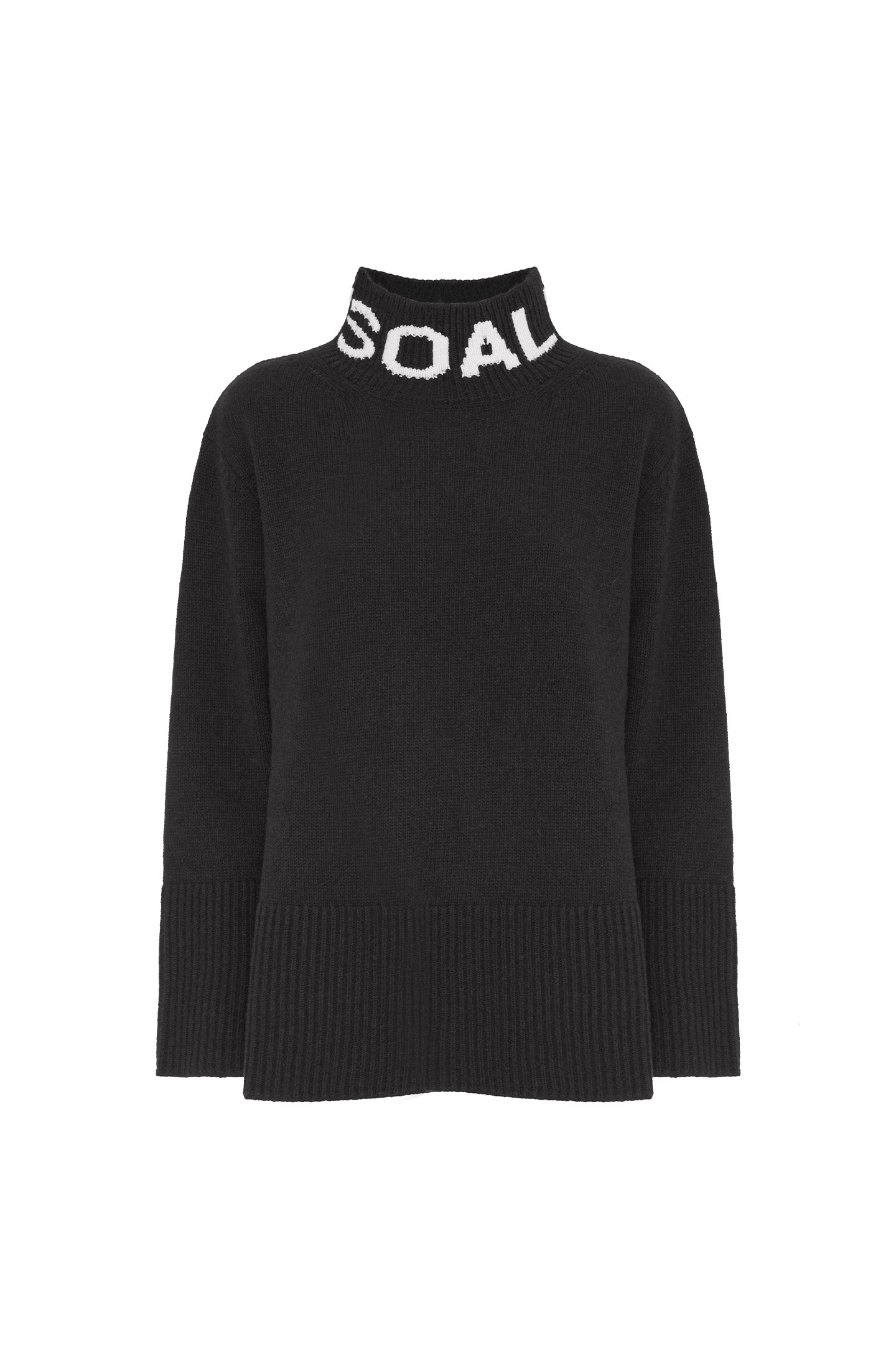 WOOL BLEND PULLOVER WITH JACQUARD LOGO - Image 4