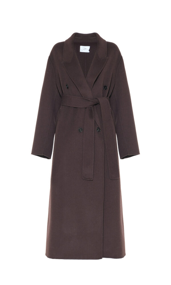 CAPPOTTO LUNGO DOPPIOPETTO IN LANA
