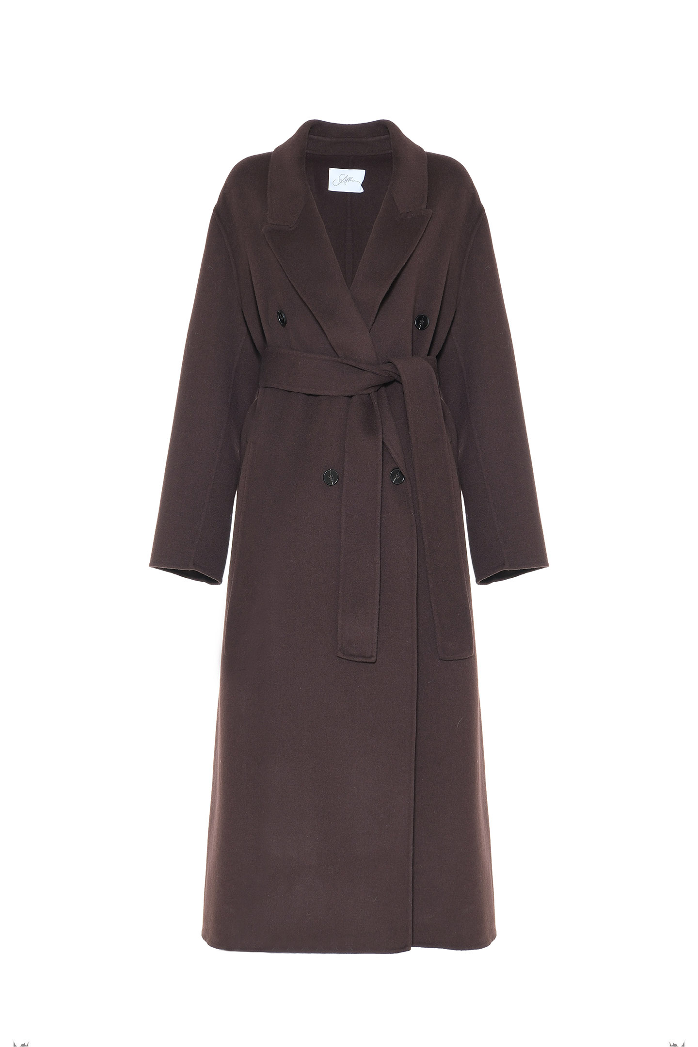 CAPPOTTO LUNGO DOPPIOPETTO IN LANA
