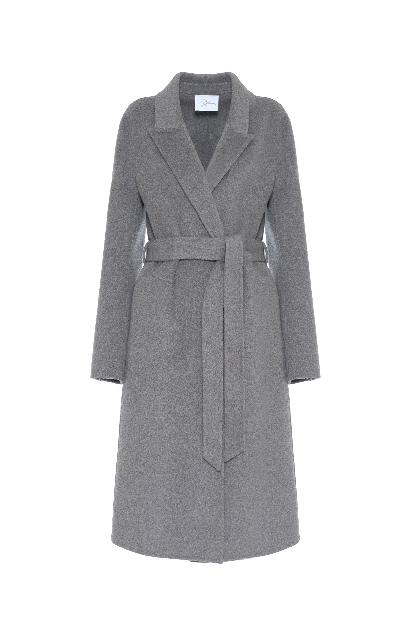 CAPPOTTO IN LANA CON CINTURA - immagine 4