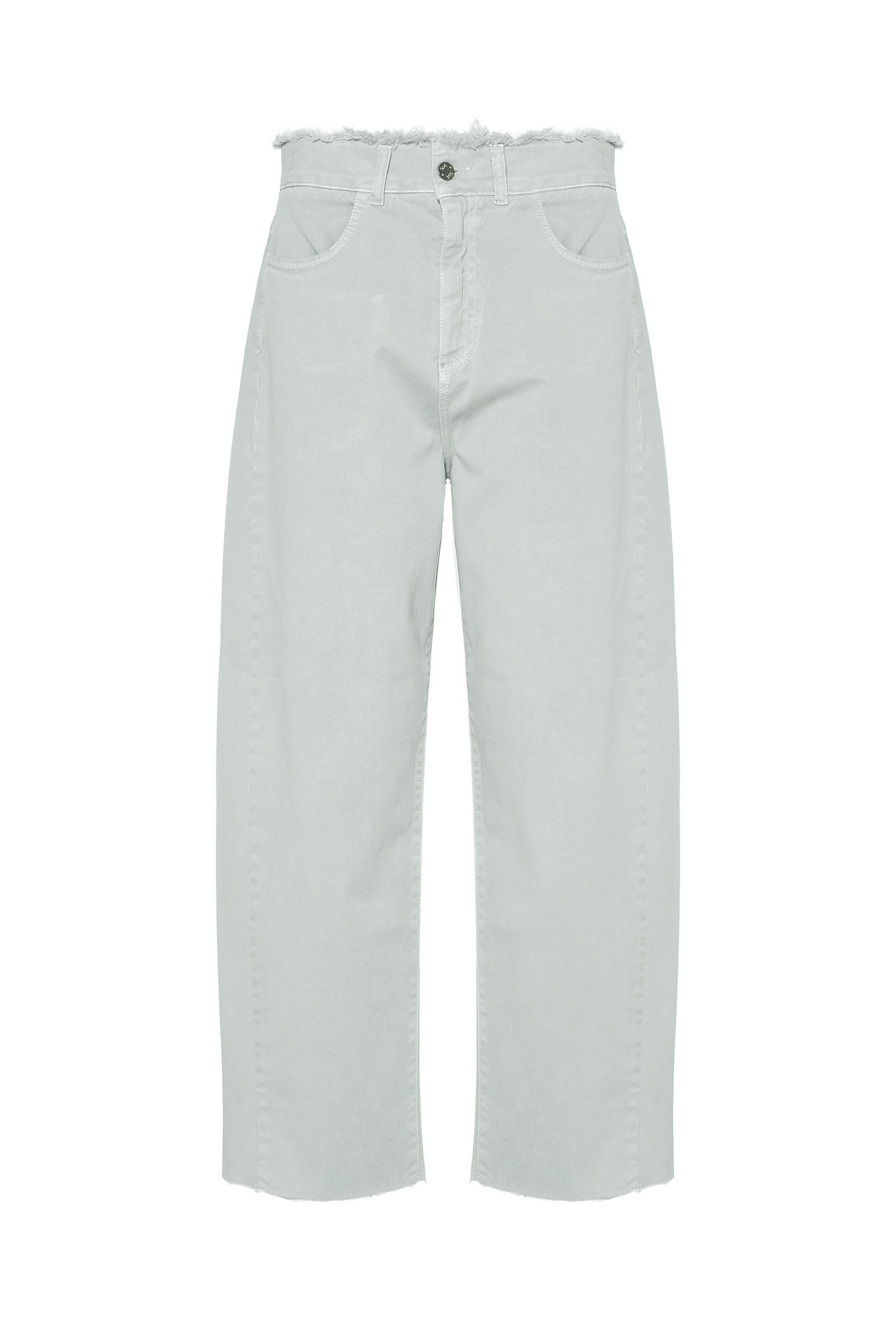 JEANS BARREL IN BULL DI COTONE
