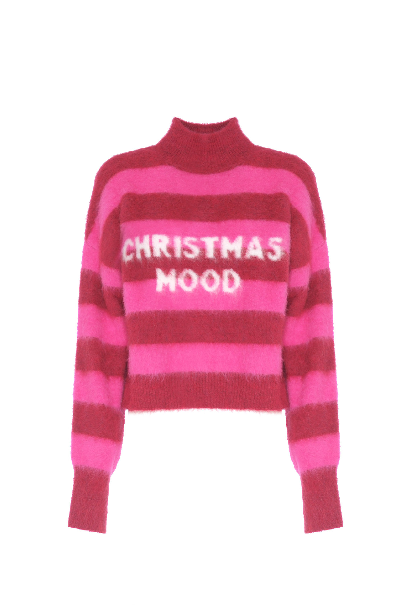 PULLOVER A RIGHE CHRISTMAS MOOD - immagine 3