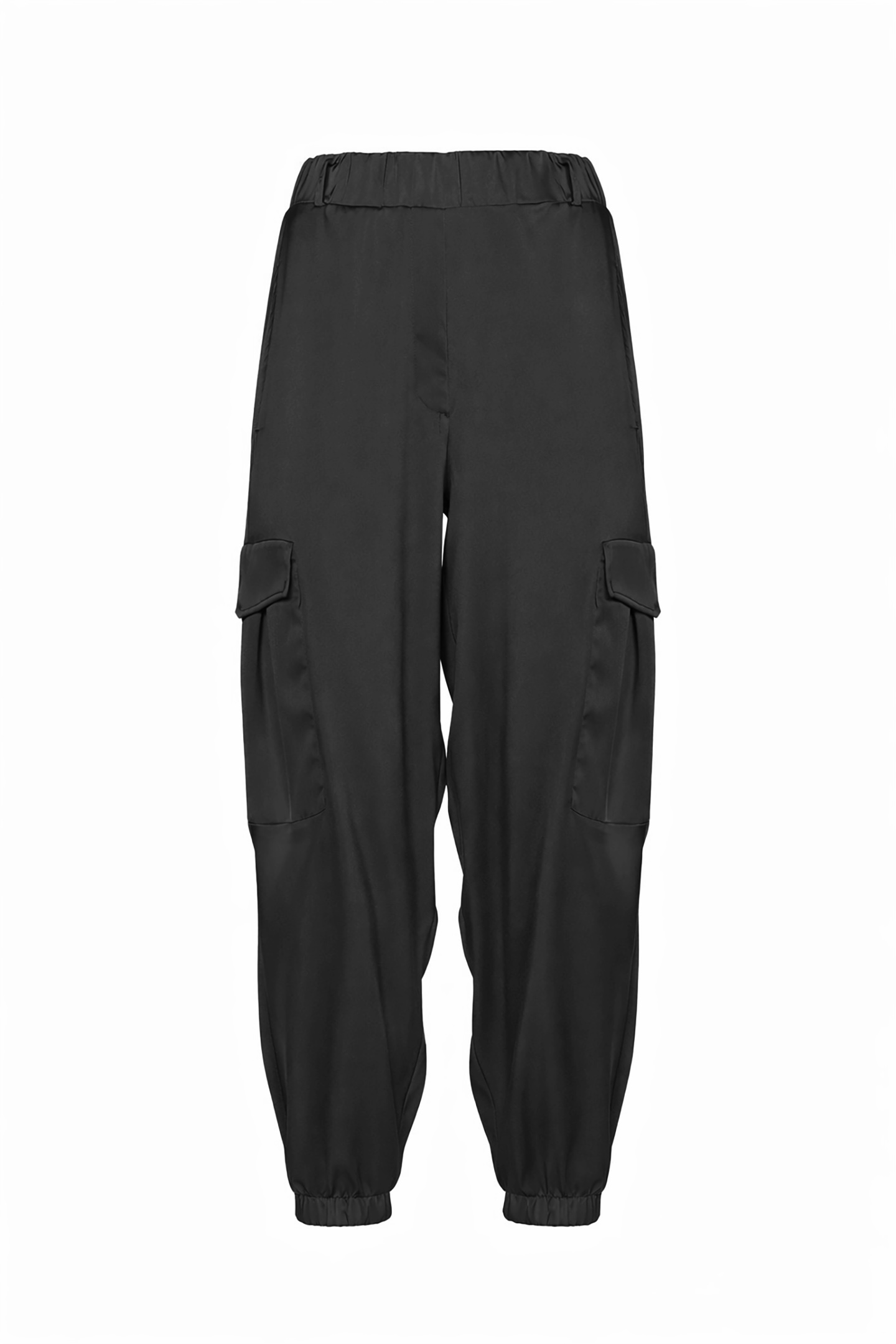 PANTALONI CARGO IN RASO - immagine 9