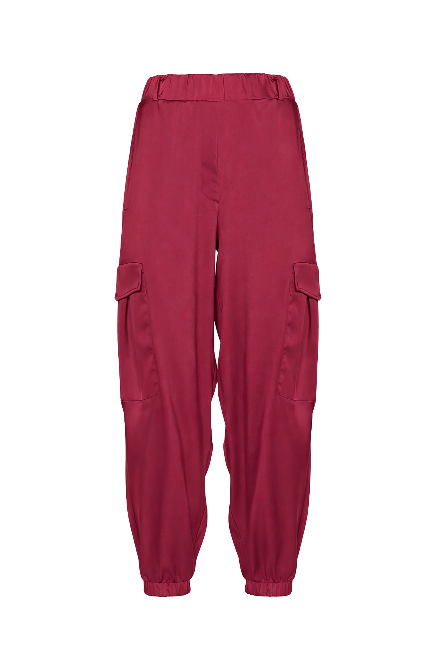 PANTALONI CARGO IN RASO - immagine 7