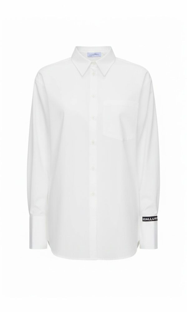 CAMICIA OVERSIZE IN COTONE