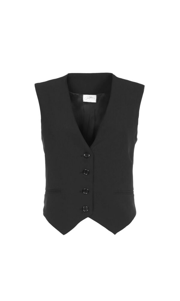 GILET SARTORIALE IN CREPE