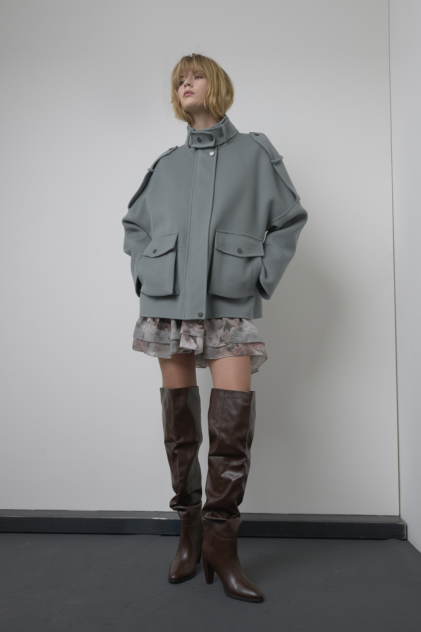 CABAN UTILITY IN LANA - immagine 2