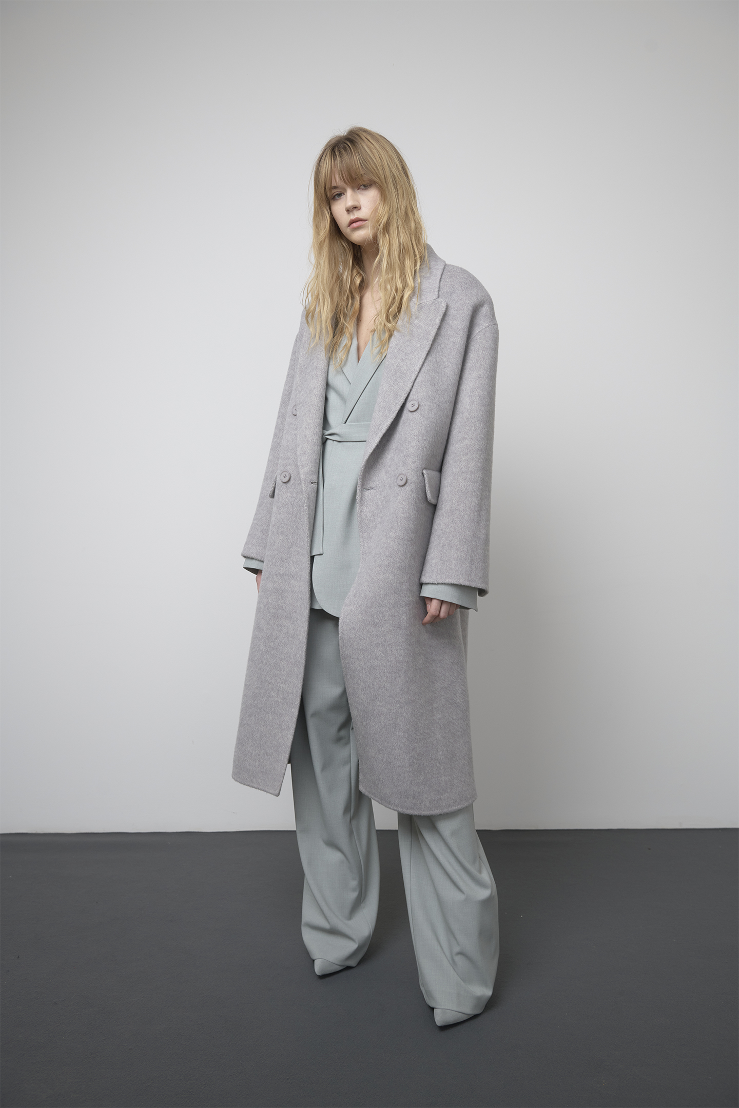 CAPPOTTO MIDI SPINATO - immagine 2