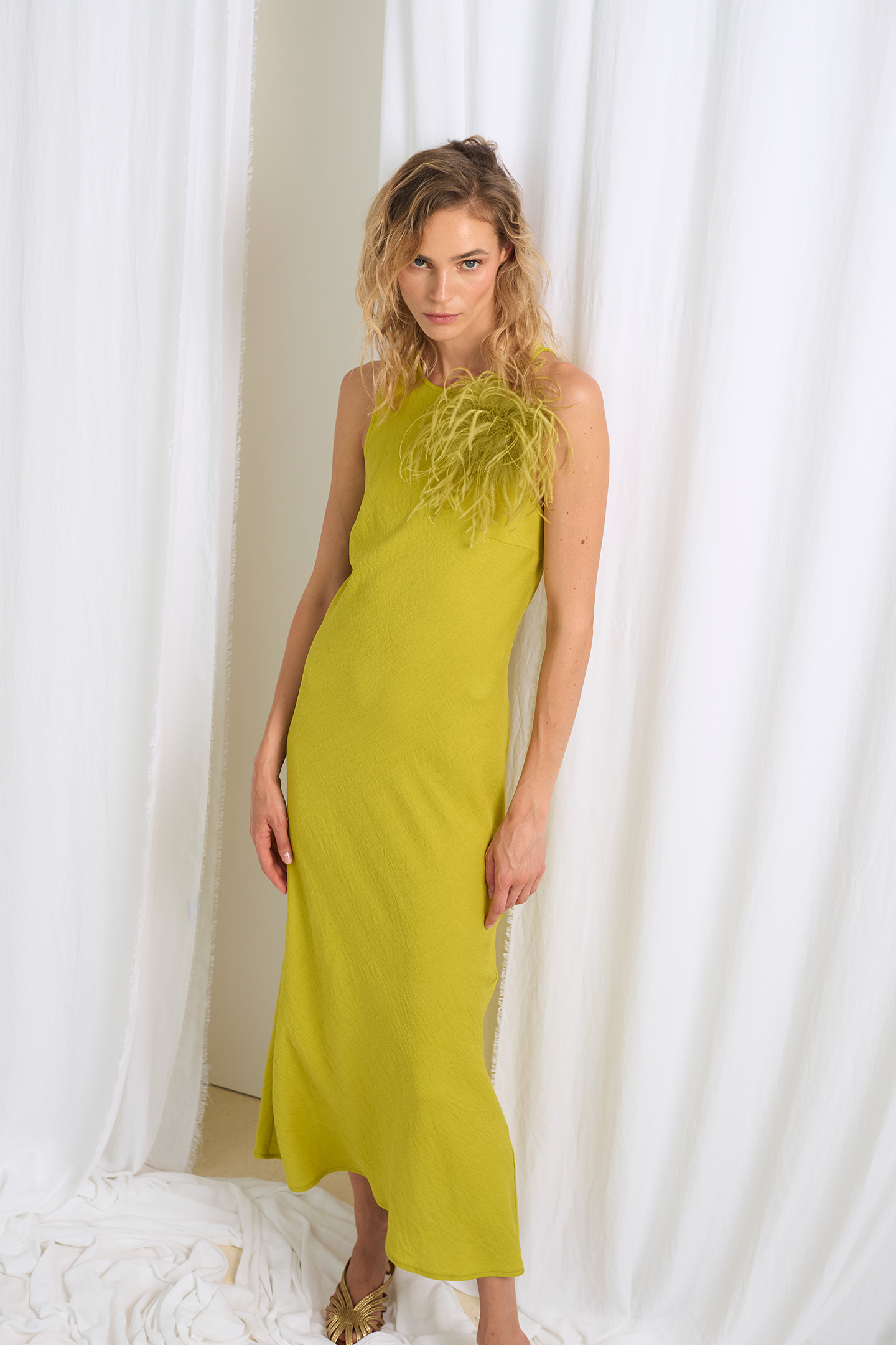 ABITO MIDI SCOLLO HALTER - immagine 4