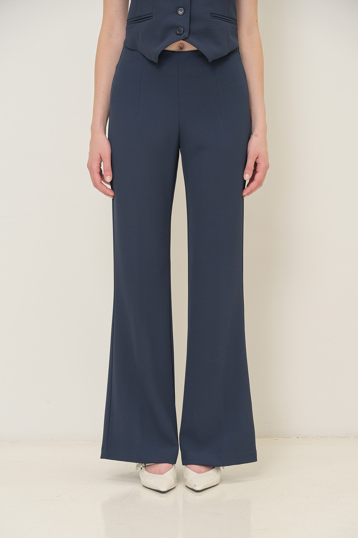 PANTALONI PALAZZO IN CREPE - immagine 3
