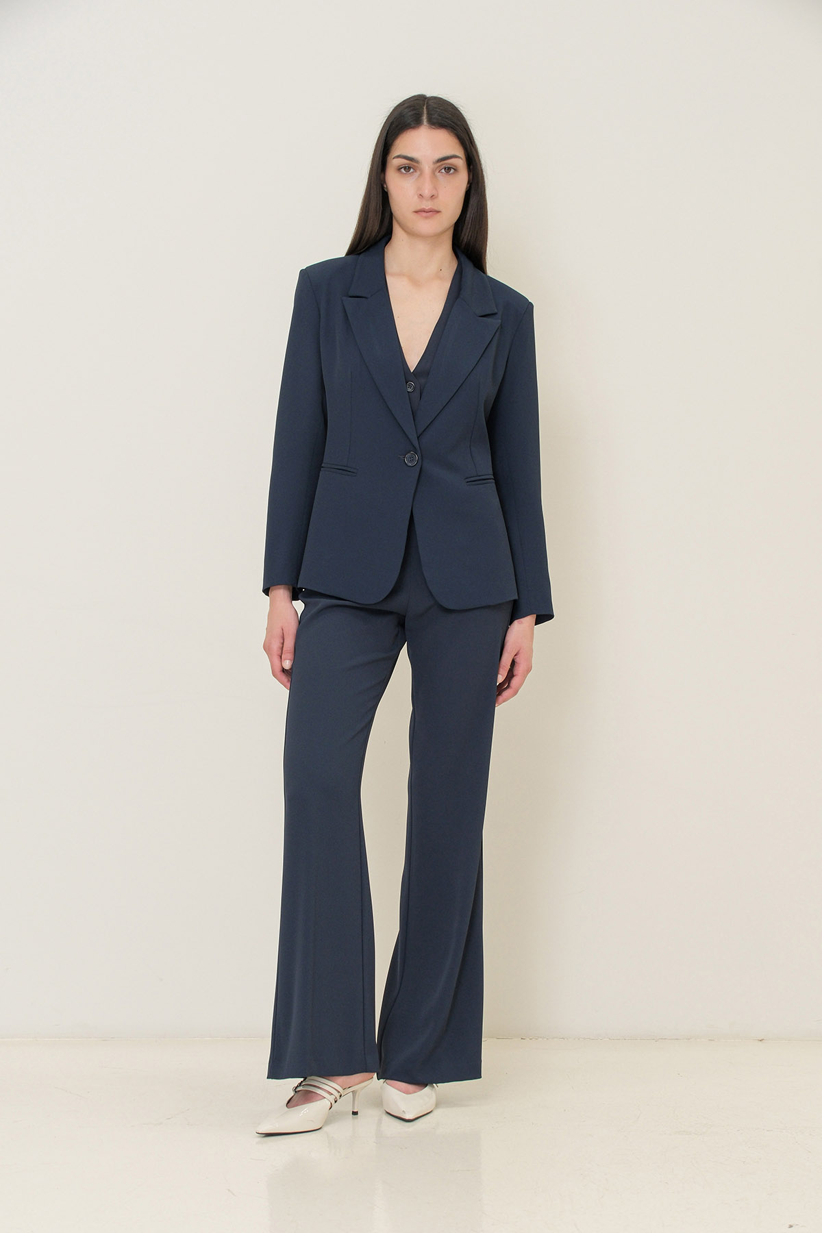 PANTALONI PALAZZO IN CREPE - immagine 2