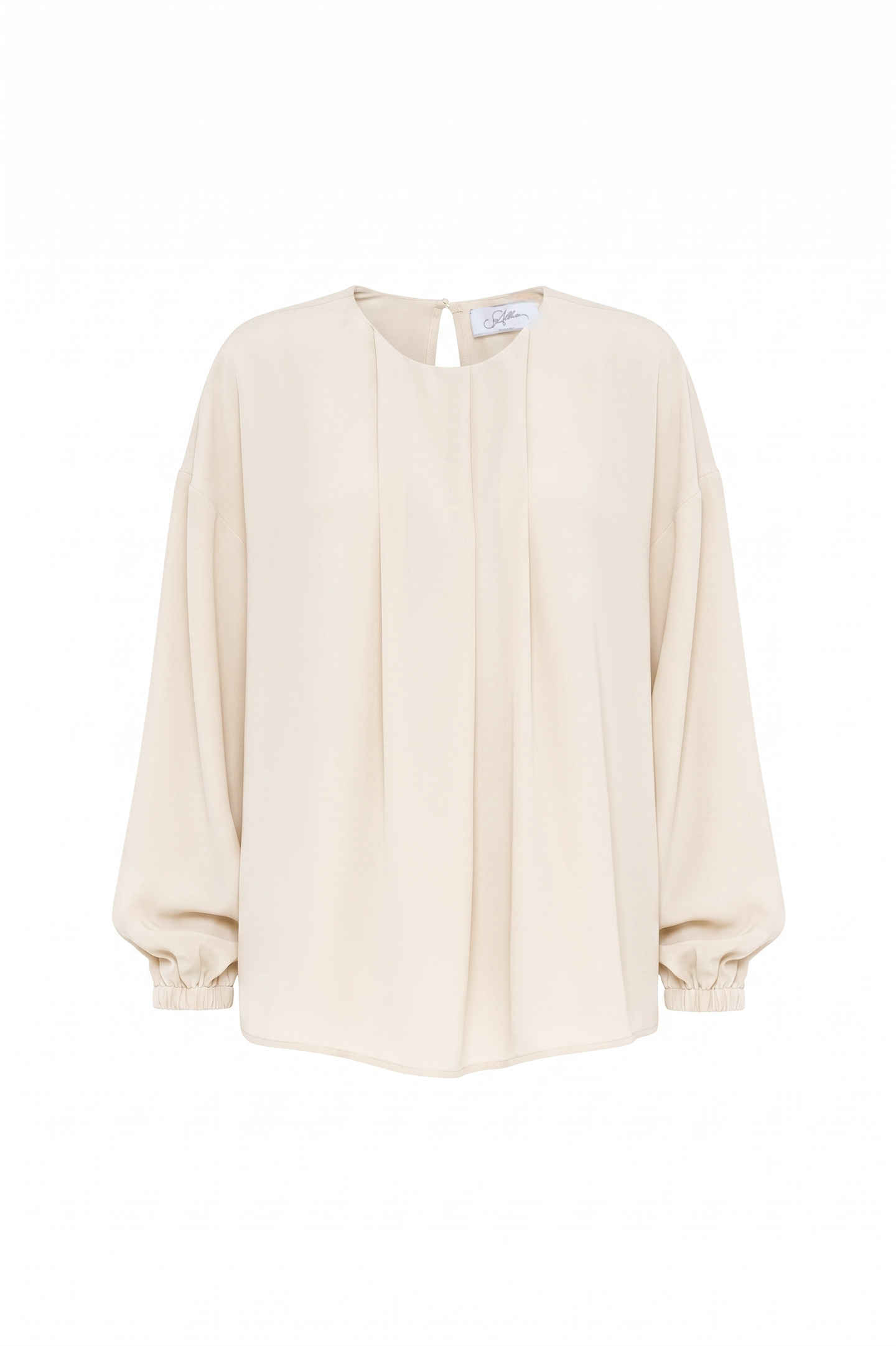 BLUSA FLUIDA IN CREPE - immagine 4