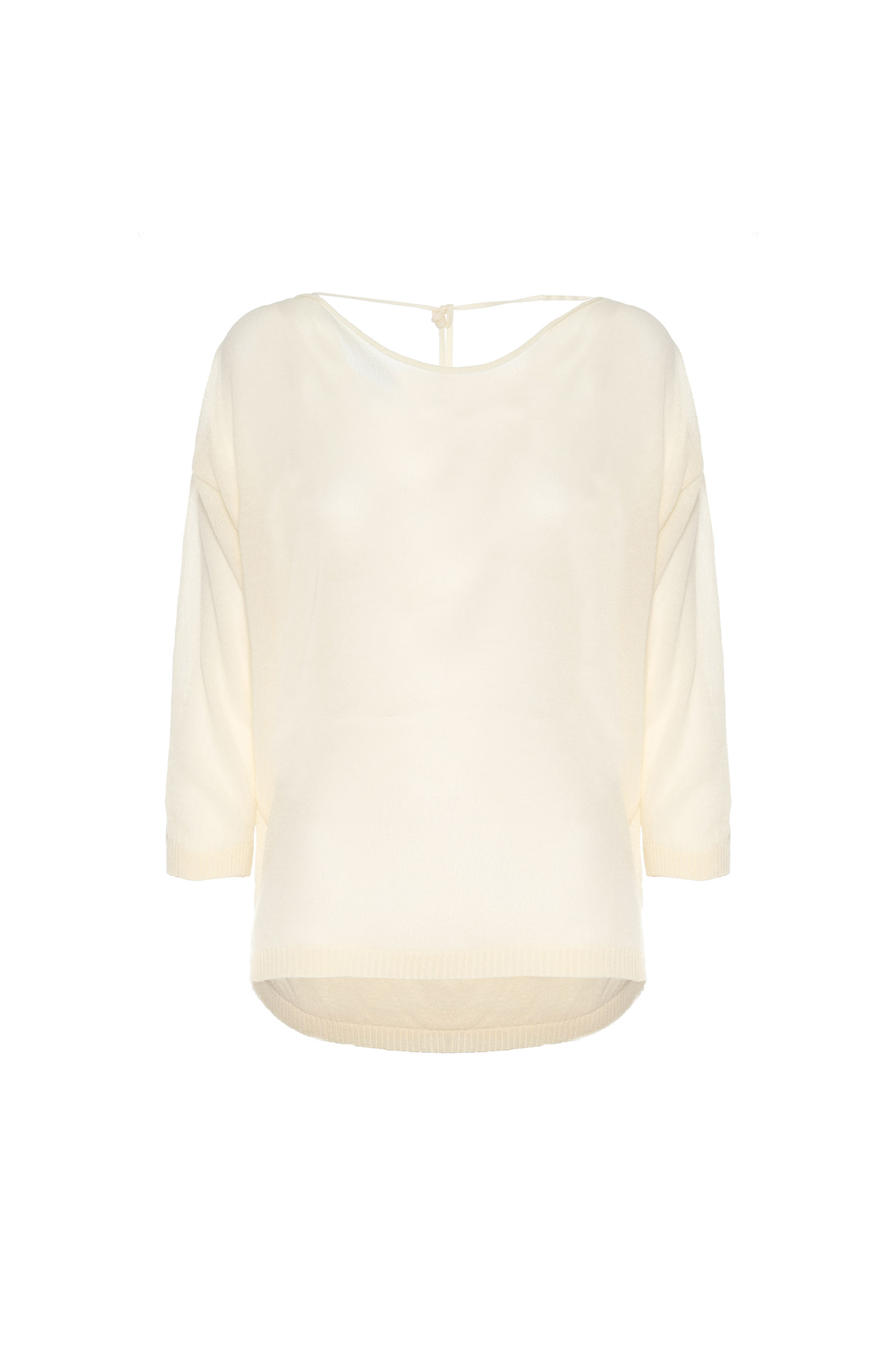MAGLIA CON APERTURA A GOCCIA
