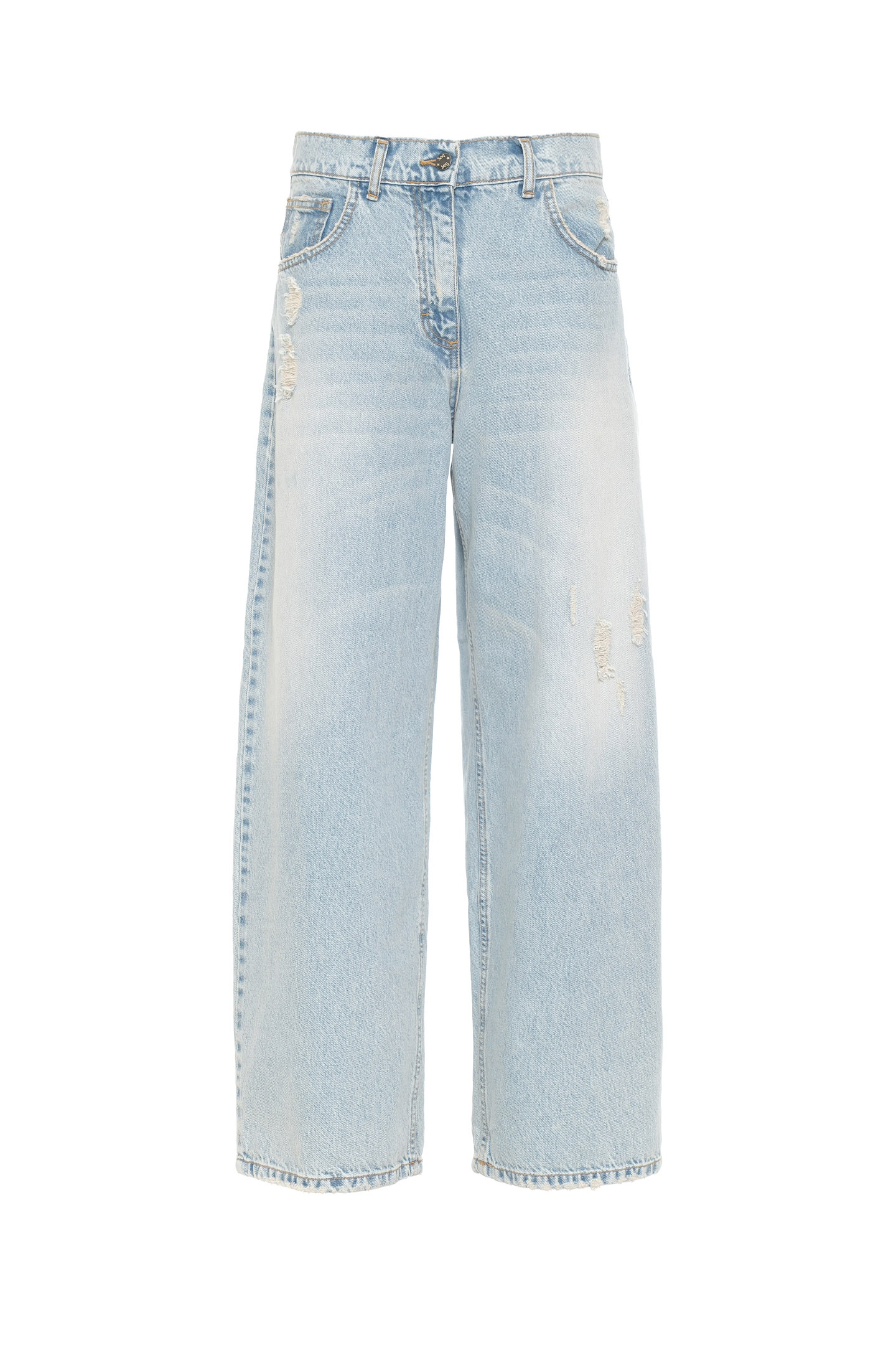 JEANS RELAXED BLU CHIARO