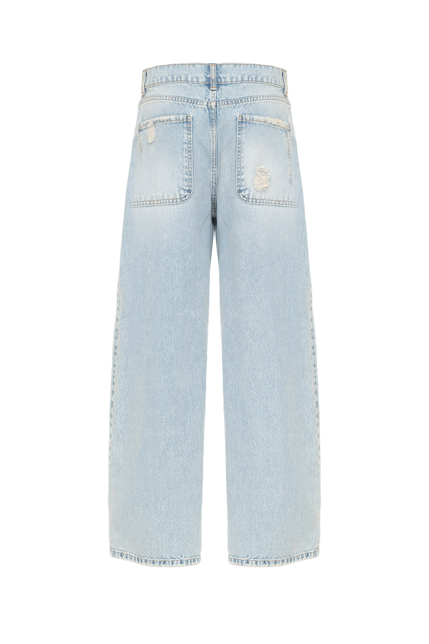 JEANS RELAXED BLU CHIARO - immagine 7