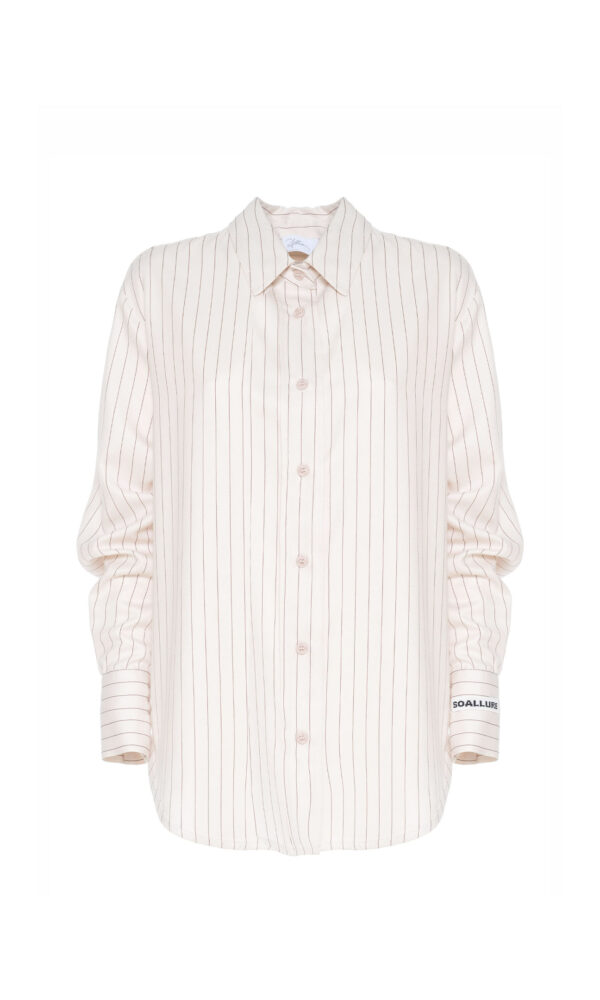 CAMICIA A RIGHE OVERSIZED