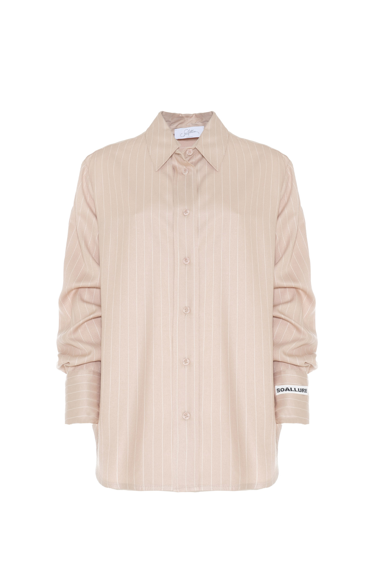 CAMICIA A RIGHE OVERSIZED - immagine 3