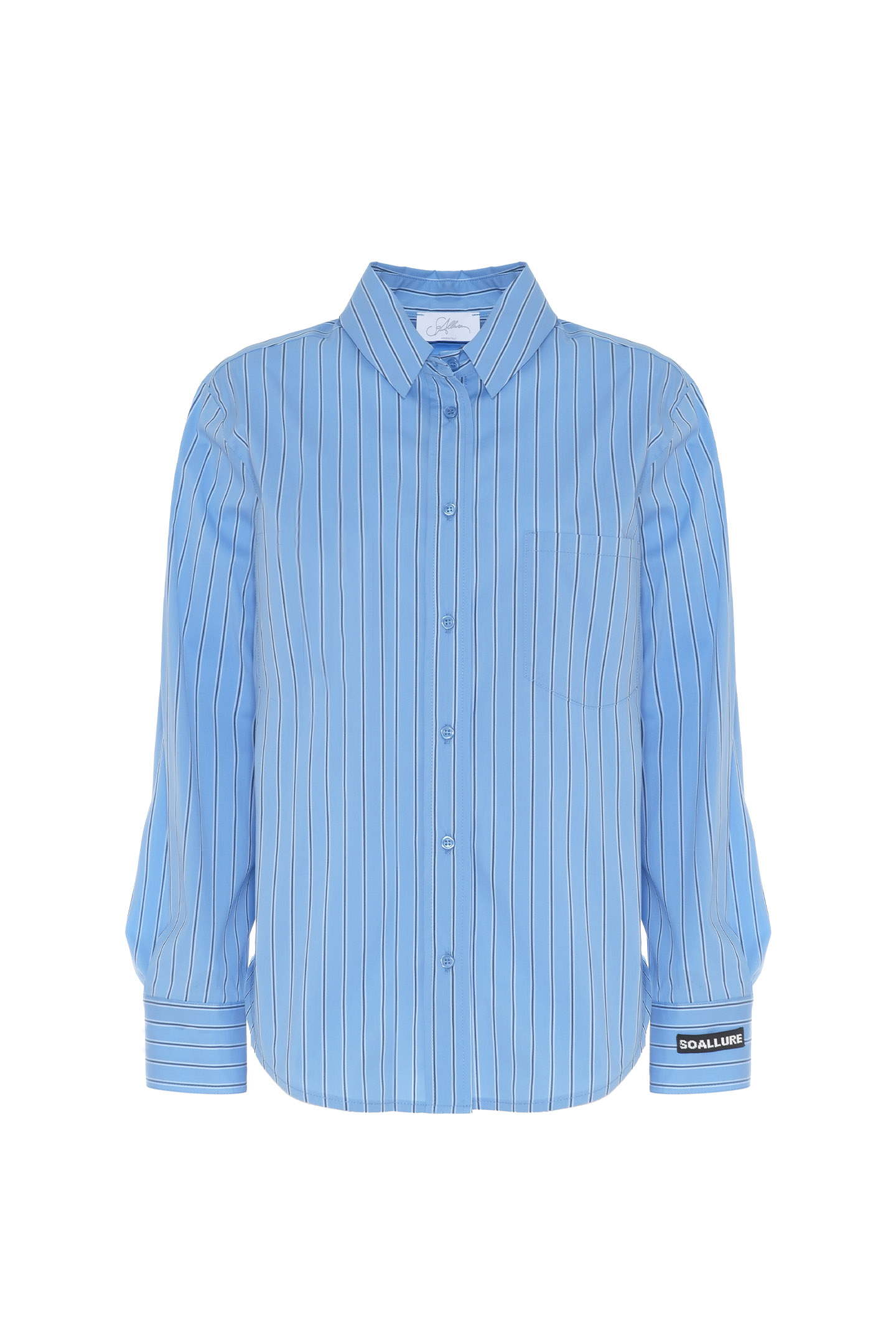 CAMICIA IN POPELINE RIGATO - immagine 3
