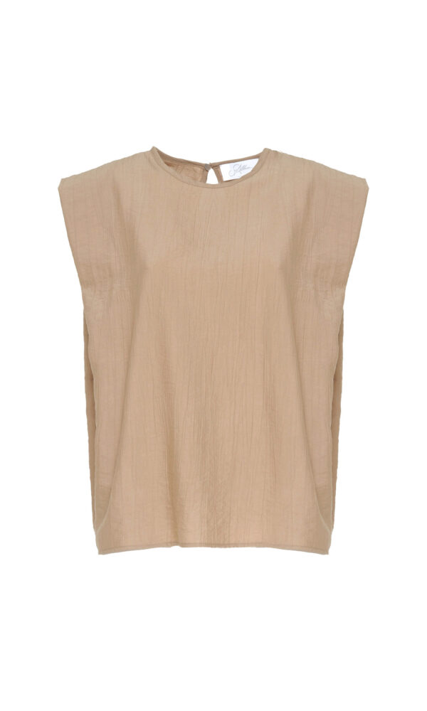 BLUSA IN CREPÉ OVERSIZE