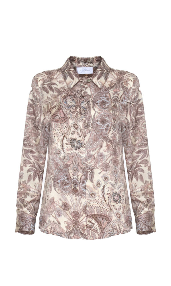 CAMICIA VISCOSA MOTIVO PAISLEY