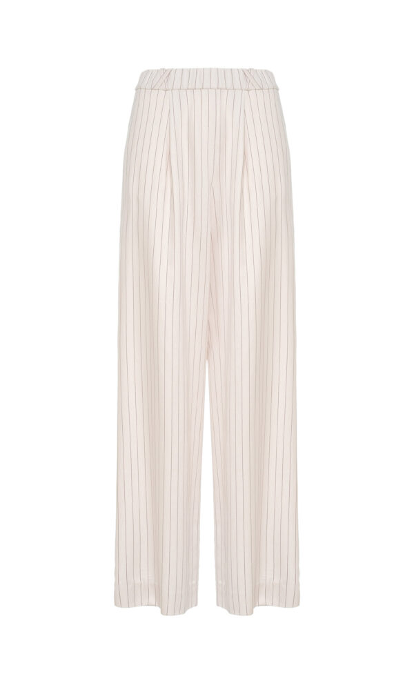 PANTALONI AMPI GESSATI