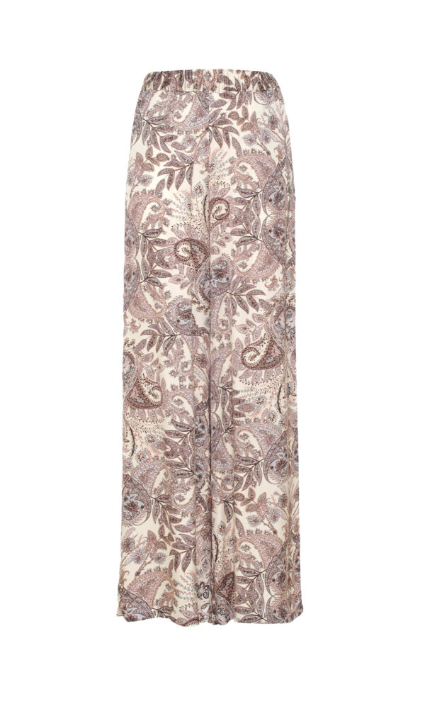 PAISLEY PATTERN PALAZZO TROUSERS