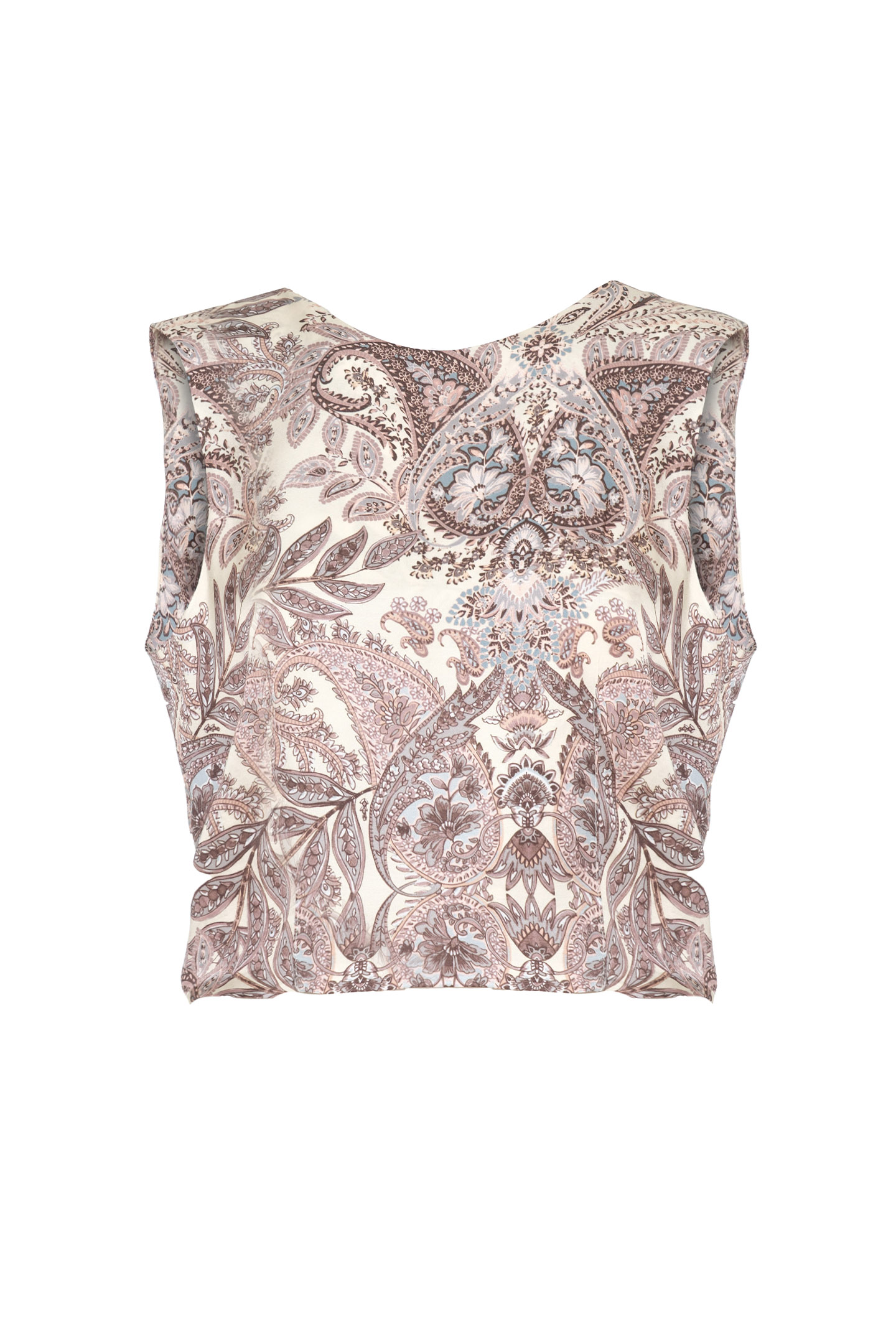 TOP CROP MOTIVO PAISLEY