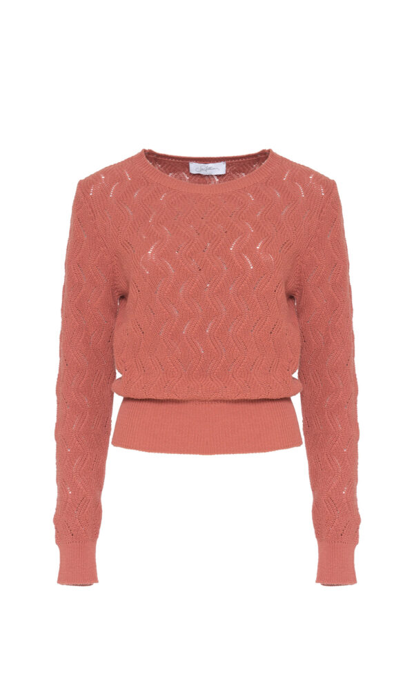 PULL A GIROCOLLO IN CROCHET