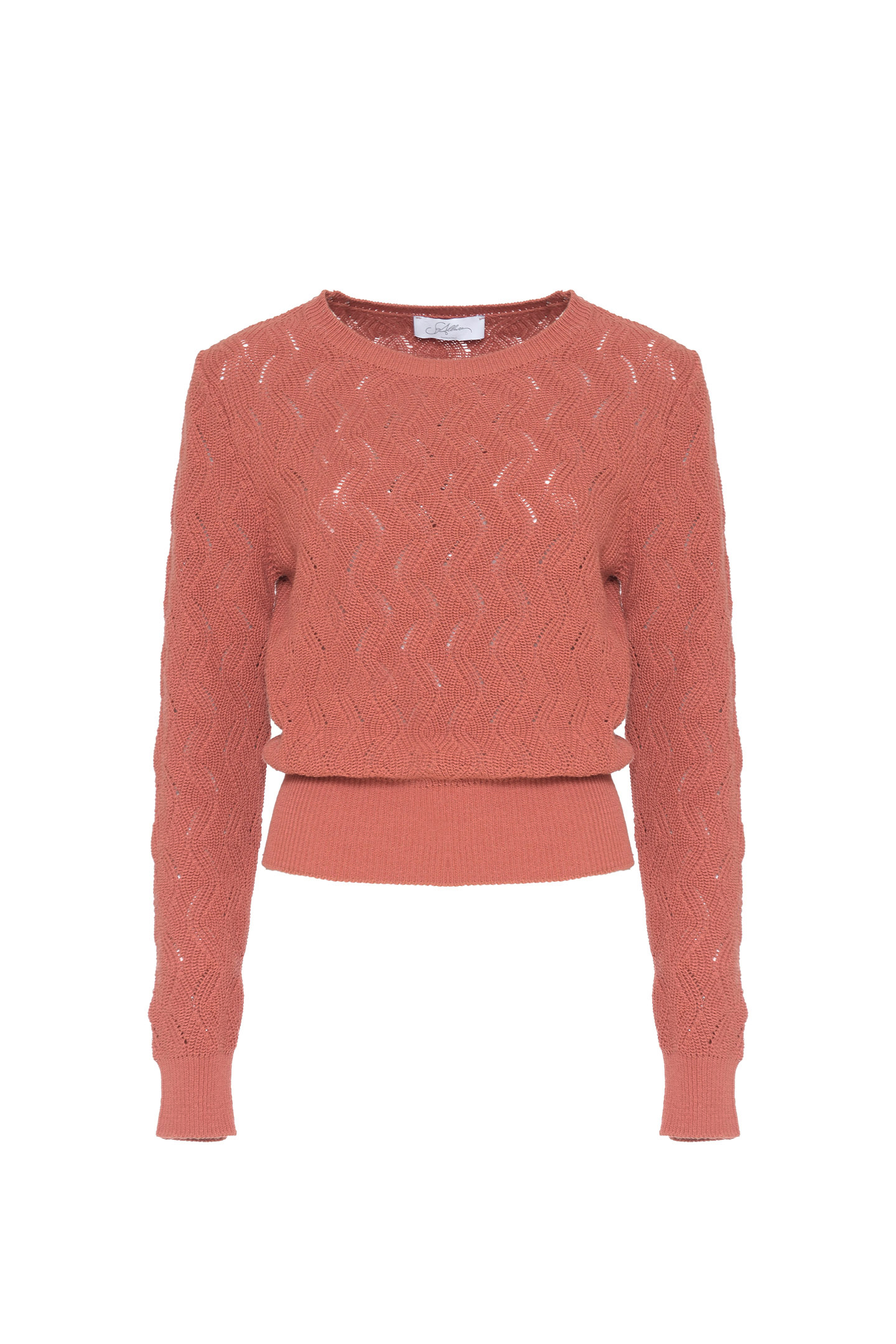 PULL A GIROCOLLO IN CROCHET
