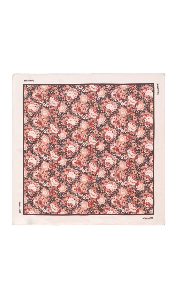 FOULARD IN VISCOSA MOTIVO FLOREALE