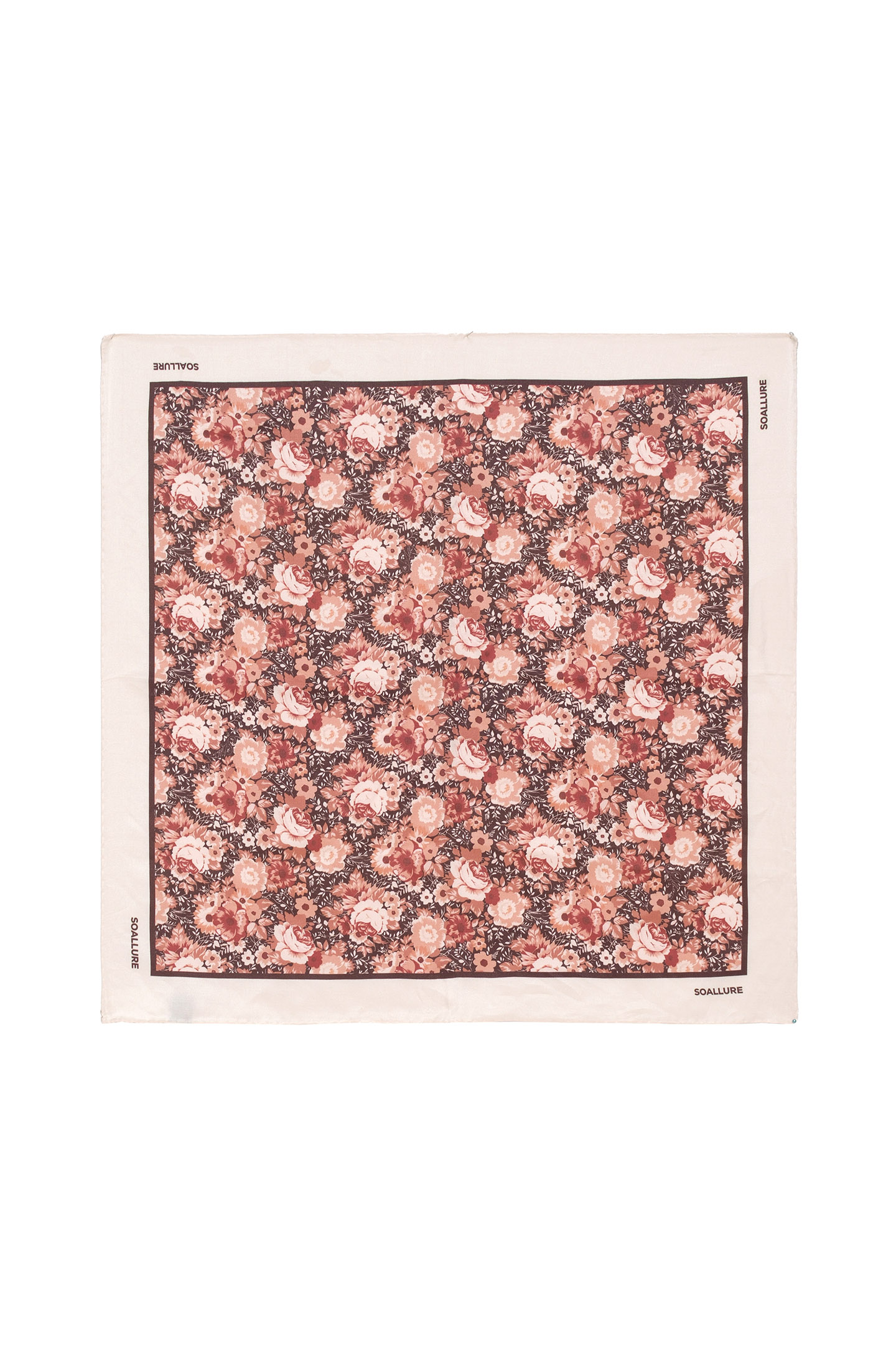 FOULARD IN VISCOSA MOTIVO FLOREALE