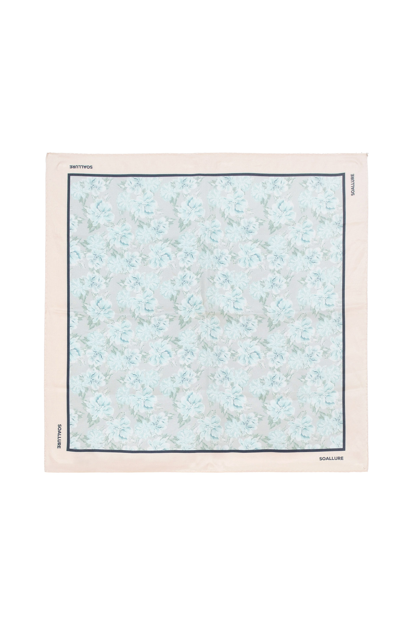 FOULARD IN VISCOSA MOTIVO FLOREALE - immagine 9