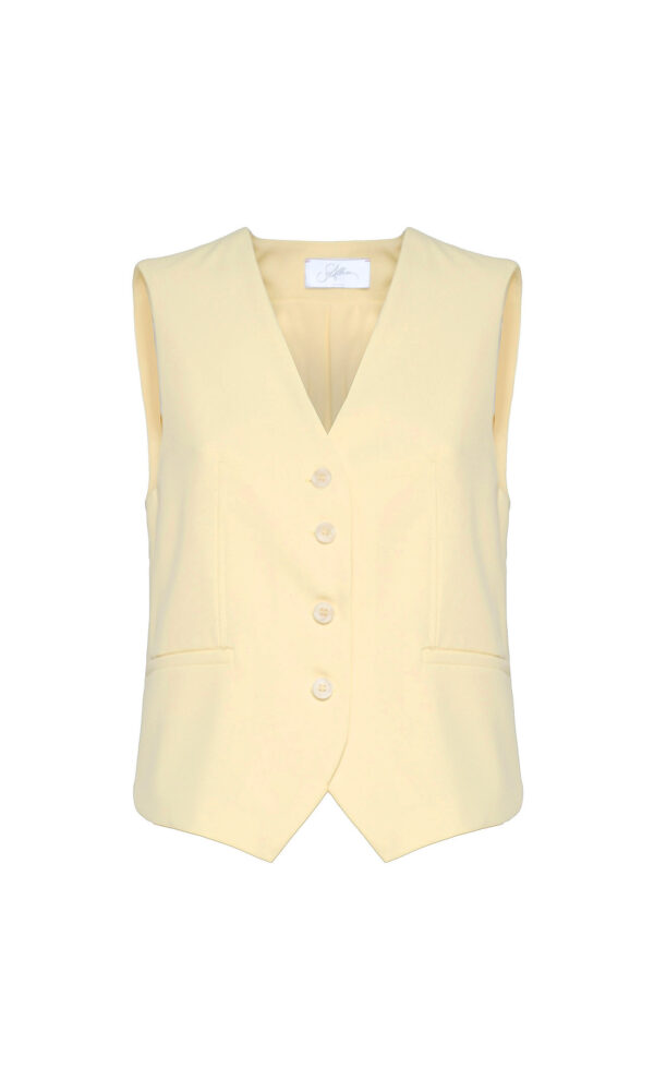 GILET SARTORIALE MONOPETTO
