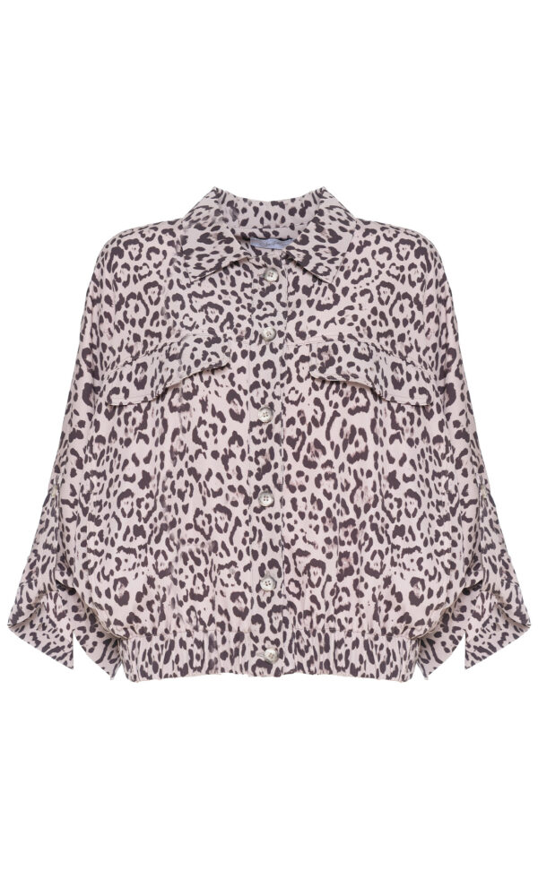 OVERSIZED ANIMALIER BOMBER JACKET
