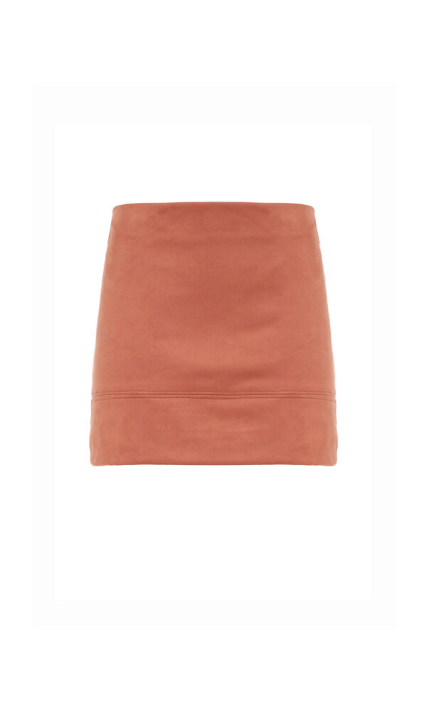 MINI GONNA IN ECO SUEDE