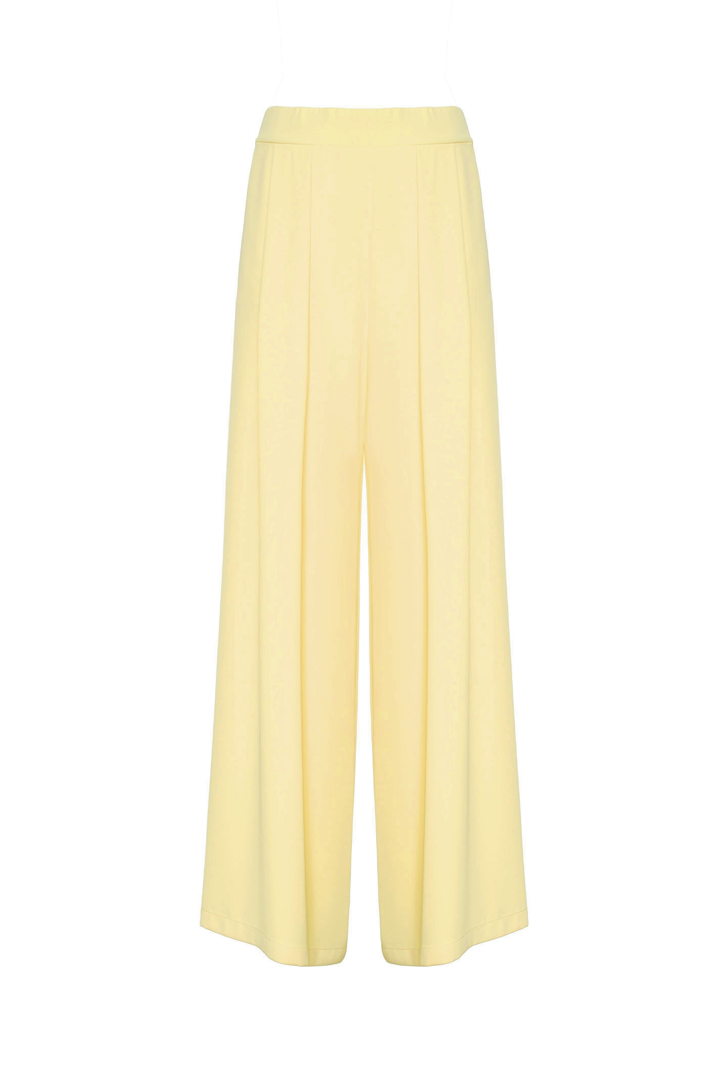 PANTALONI PALAZZO CON PINCES - immagine 9