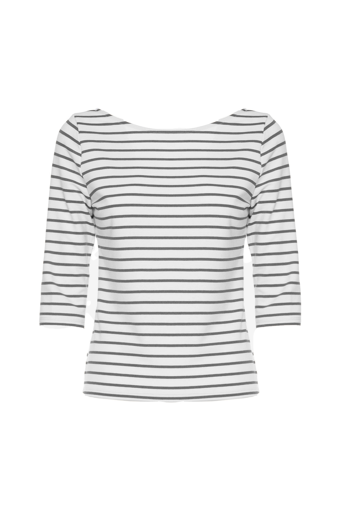 MAGLIA A RIGHE IN VISCOSA - immagine 4
