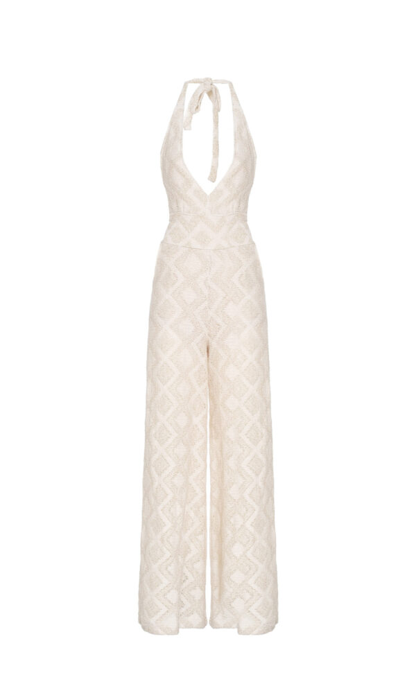 HALTER NECKLINE INTERIOR SUIT
